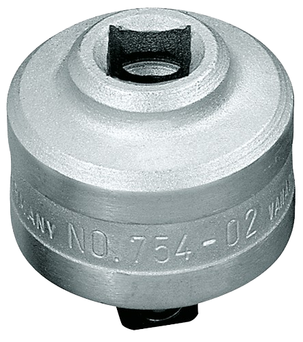 Aufsteckknarre links, 1/2" Vierkant