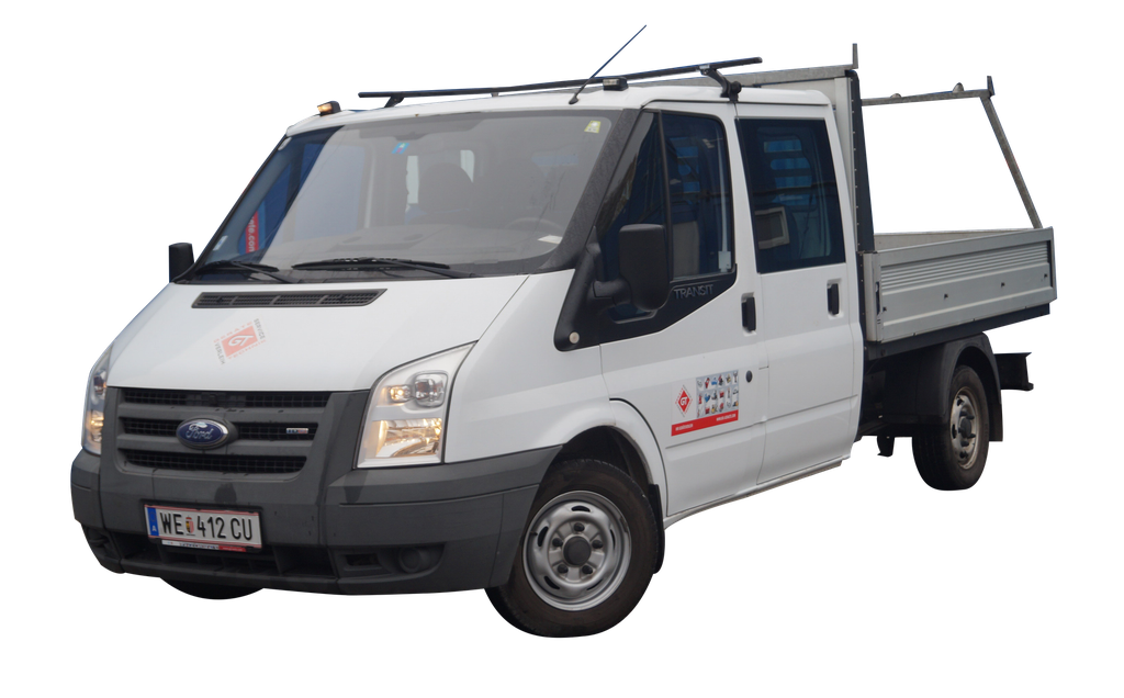Ford, Pritsche, Transit 300M, 100 PS, DK6, EU5, Planenaufbau