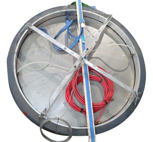 Formiervorrichtung, Rohrinnen-Ø 1080 mm / 2 m, JA Ring (Sonderausführung)