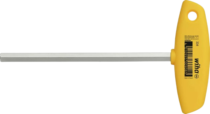 Innensechskantschlüssel T-Griff 1/8"