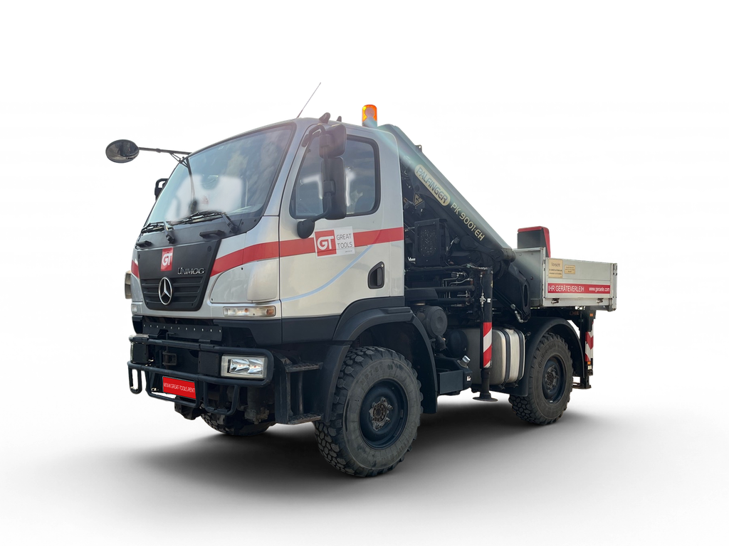 Zugmaschine mit Ladekran Unimog 405/70  U 20