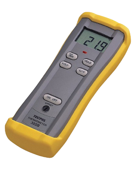 Temperaturmessgerät, Digital, -50 °C bis +1300 °C, Neumann, 305B, unkalibriert