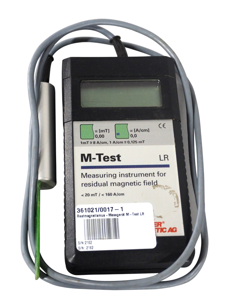 Restmagnetismus-Messgerät, Maurer Magnetic, M-Test LR