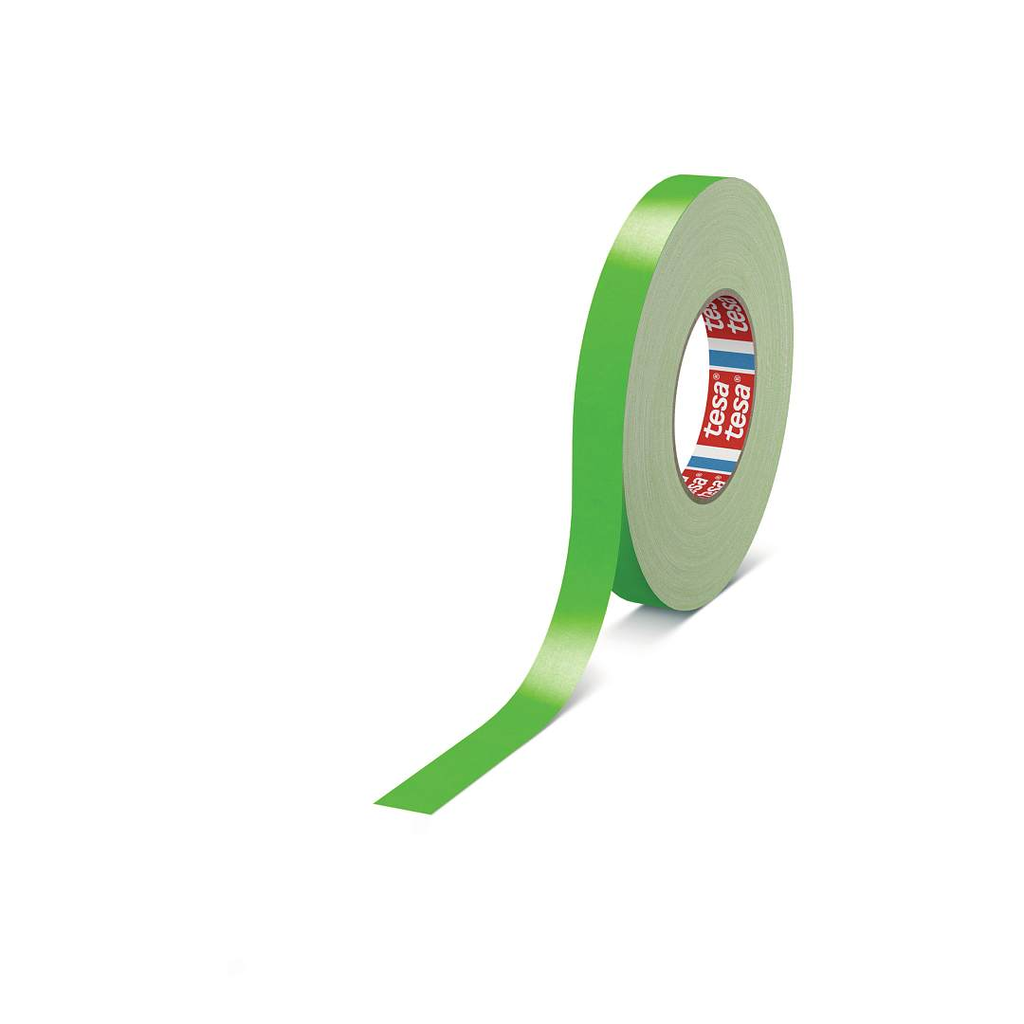 Gewebeband; grün; 25 mm; wasserfest; Tesa tesaband 4651 Premium