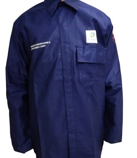 Flammschutz-Hemd; Größe 39 - 40; marineblau; JOSTEN Antistatik