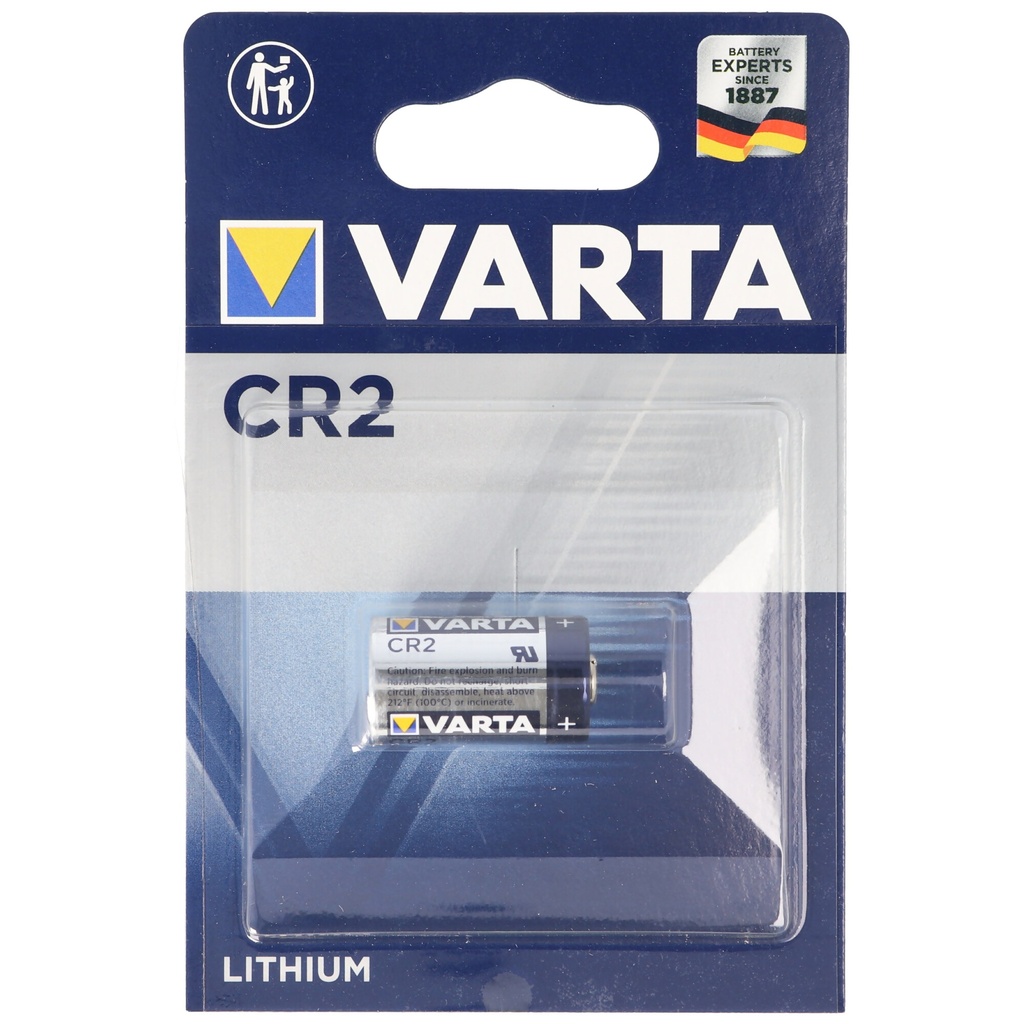 Batterie 3,0V Foto Lithium CR2 Varta