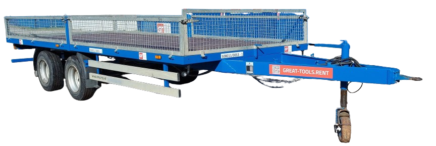 2-Achs-Tiefladeanhänger, LKW, Nutzlast: 5300 kg, 6,1 x 2,45 m