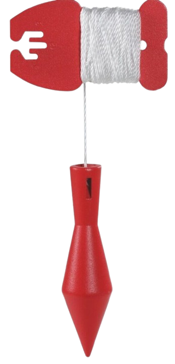 Senklot 200g inkl. Schnur für Reinraumwagen