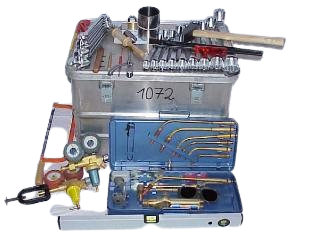 Werkzeugkiste mit Inhalt, Schweißer, Bi AS4