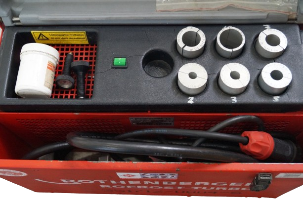 Rohreinfriergerät, 3/8" - 1 1/4", 230 V, Rothenberger, Rofrost Turbo