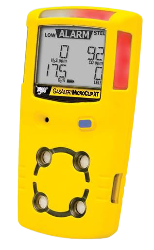 Gaswarngerät, für H2S/CO/O2/brennbare Gase, Honeywell, GasAlert MicroClip