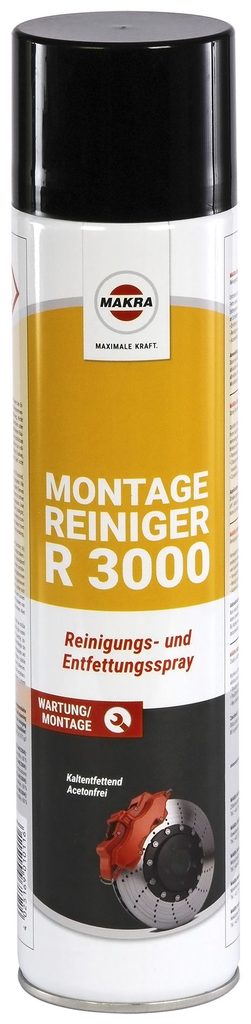Montagereiniger; 600 ml; Spray; Kaltentfettend; MAKRA R 3000