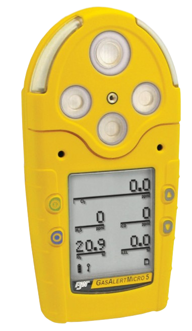 Gaswarngerät, für H2S/CO/O2/CO2/brennbare Gase, GasAlert, Micro M5IR