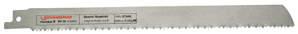 Säbelsägeblatt Rothenberger HSS 6"