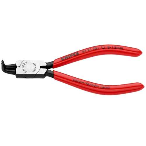 Seegerringzange innen  8- 13mm gebogen