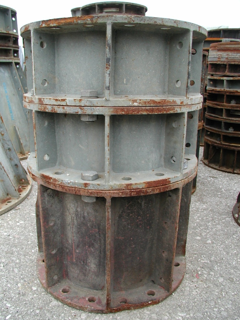 Rohrstockerl, Rohr-Ø 521 mm, Flansch-Ø 700 mm, l= 1000 mm