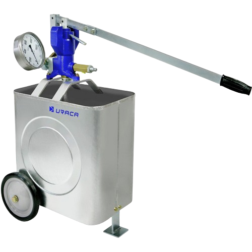 Druckprüfpumpe, Hand, bis 600 bar, Uraca, HP 32/12