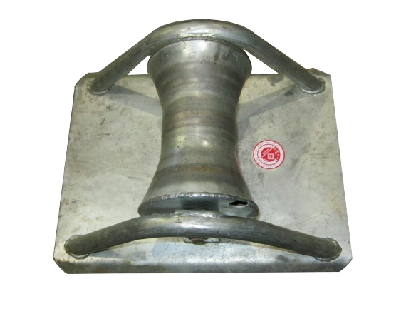 Rohrverlegerolle aus Stahl, für Rohre bis Ø 300 mm, max. 300 kg