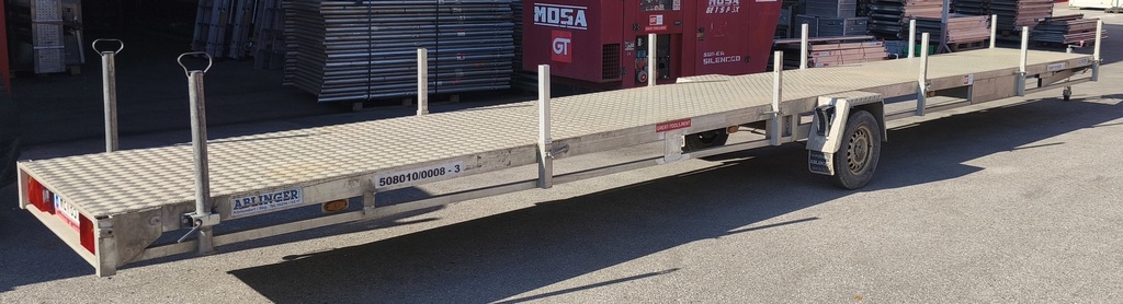 PE-Rohrtransportanhänger, PKW, Nutzlast: 430 kg