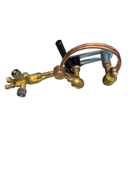 Doppelschneidbrenner für RSV (ohne Düsen), Acetylen, Zinser