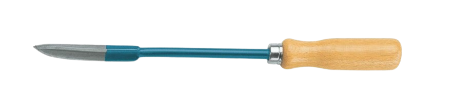 Dreikant-Löffelschaber, Klingenlänge 200 mm, mit Holzheft