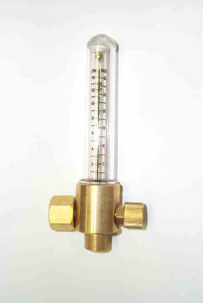 Argon Flowmeter 0-30 l/min (ohne Druckminderer)