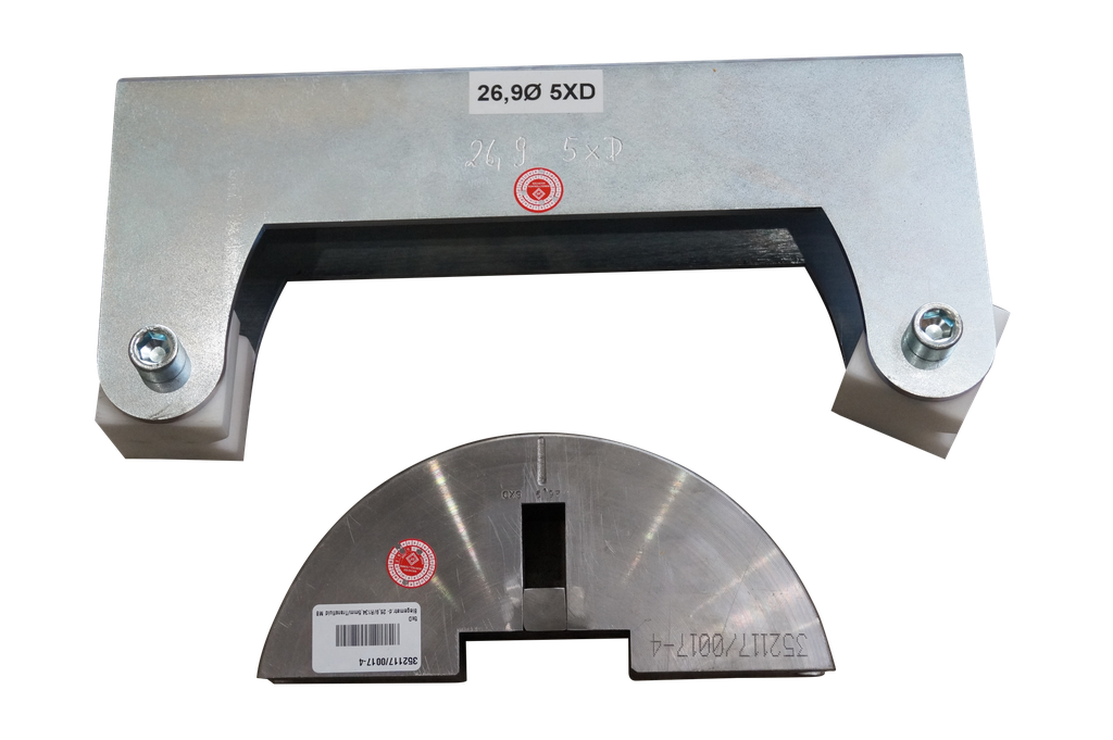 Biegematrize mit Gegenhalter, Ø 10 mm R20, Transfluid, MB 642