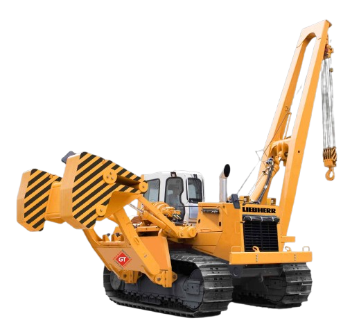 Rohrleger, LIEBHERR RL 64-litronic, Ausladung 8,5 m