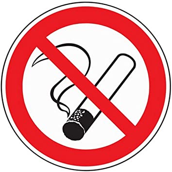 Schild PVC "Rauchen Verboten" d=200mm