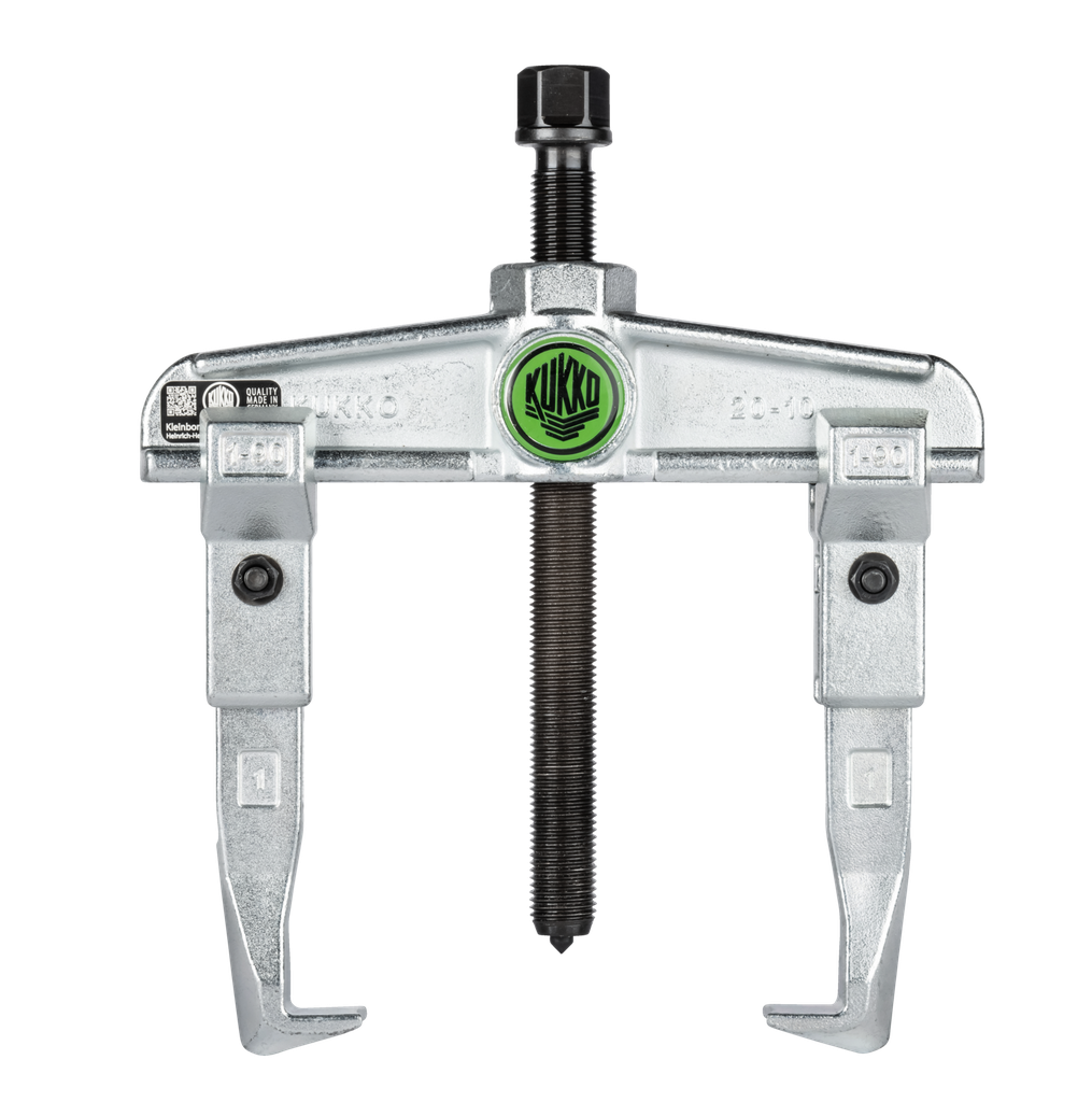 Abzieher, 2-armig, Spannweite 130 mm/-tiefe 100 mm, 4,5 t, KUKKO, 20-10