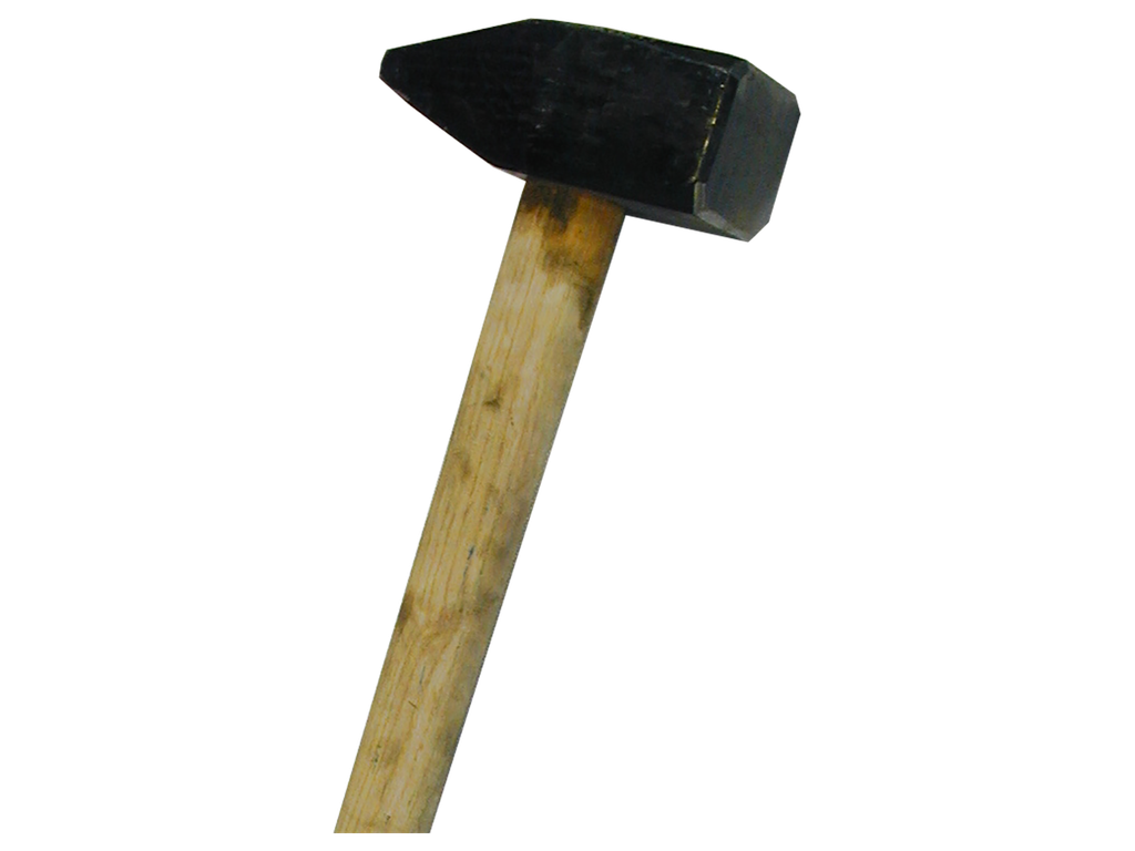 Vorschlaghammer, 5 kg, funkenfrei, mit Hickory-Stiel