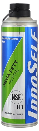 Mega Fett; 300 ml; NSF registriert; bis + 200 °C; Innoself mit PTFE