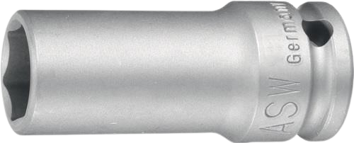 Schlagschrauber-Nuss, SW 19, 1/2", lang