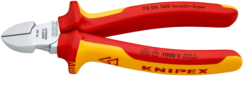Seitenschneider, 160 mm, VDE isoliert