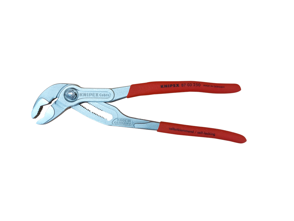 Wasserpumpenzange, 250 mm, verchromt, KNIPEX, für Reinraum