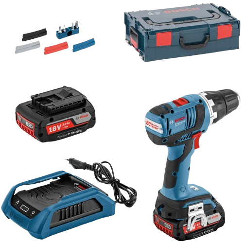 Bohrschrauber, bis 13 mm, Akku 18 V, 4 Ah, 50 Nm, Bosch, GSR 18 V-EC