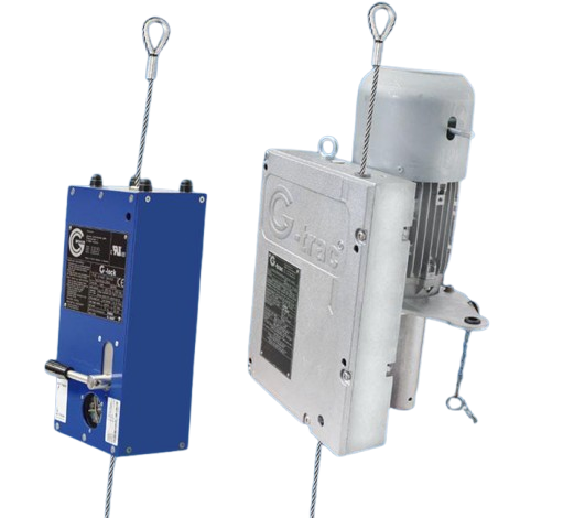 Seilwinde, 400 V, 1 t, Goracon, G-trac 1000, ohne Seil (Ø 10,2 mm)