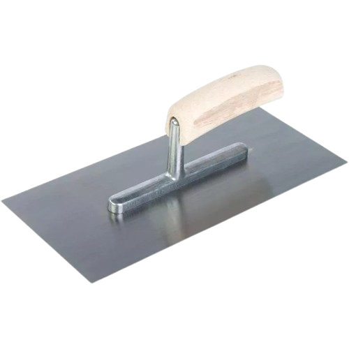 Glättekelle mit gebogenen Heft 280x130x0,7mm