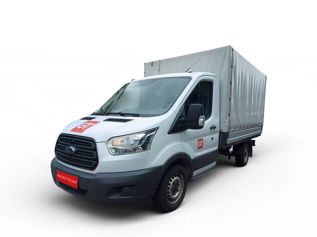 Ford, Pritsche, Transit 310 L2H1, 130 PS, EK3, EU6, Planenaufbau