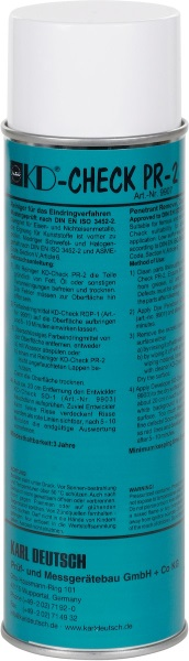 Reiniger Rissprüfmittel; 500 ml; Spray; Karl Deutsch KD-Check PR-2 Aerosol