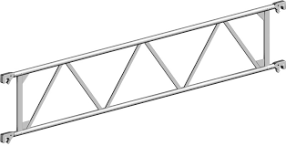 Träger, l=2.85 m h=0,5 m, Layher