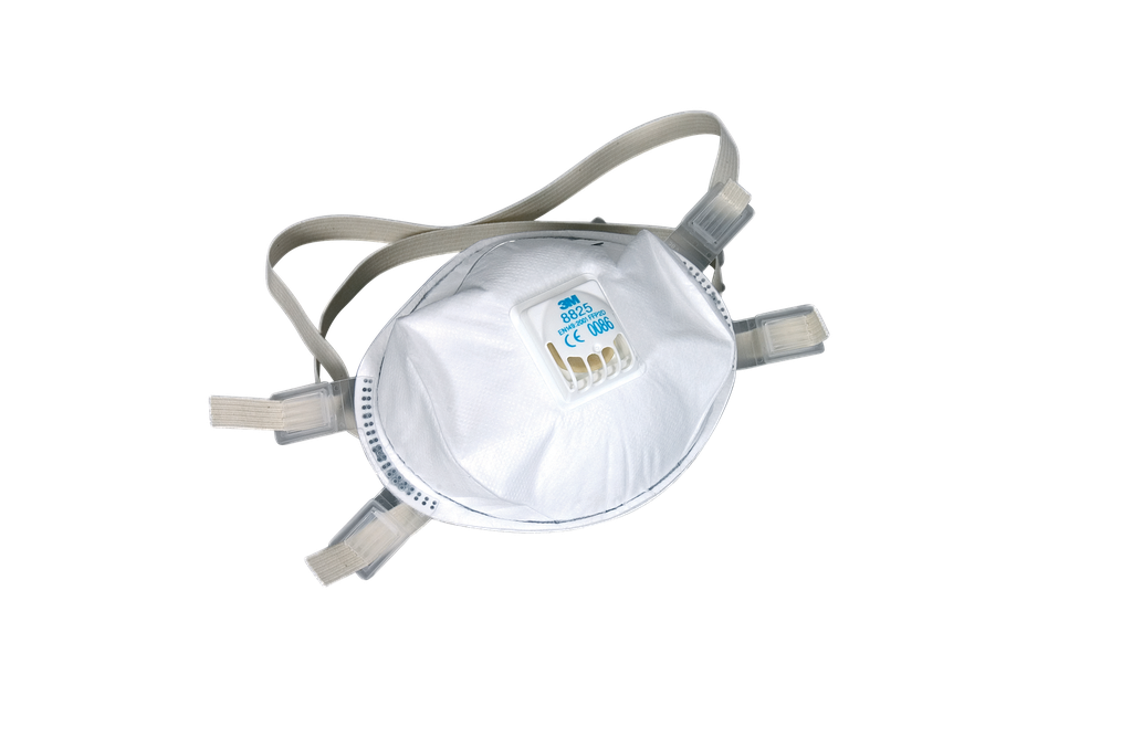 Einweg-Atemschutzmaske, 3M, 8825+ FFP2, mit Ventil