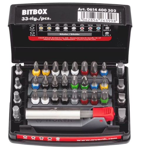 Bitsatz 33tlg PH/PZ/TX/6KT/SZ