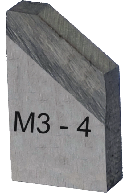 Anfasmesser 37,5° für Protem SM8, 4mm dick O-SM8-M3-4-H-72