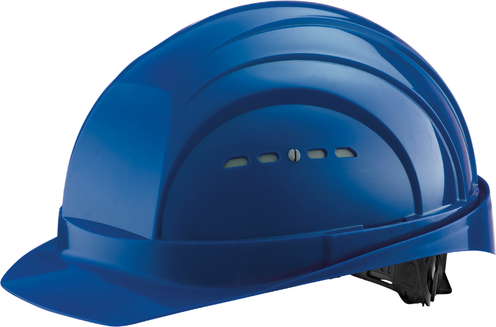 Schutzhelm EuroGuard Schuberth, blau ohne Prägung, mit Drehverschluss