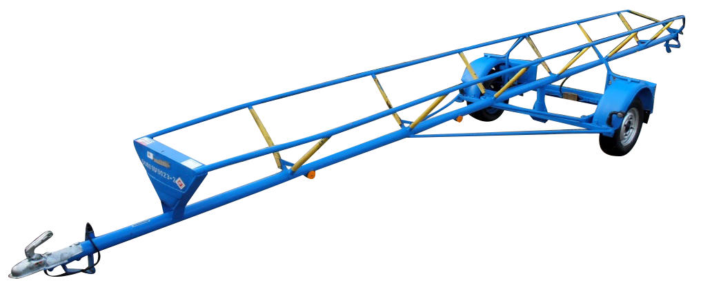 Spezial Rohranhänger, PKW, Heinze, 725 kg Nutzlast, 7,3 m, BTF-W685