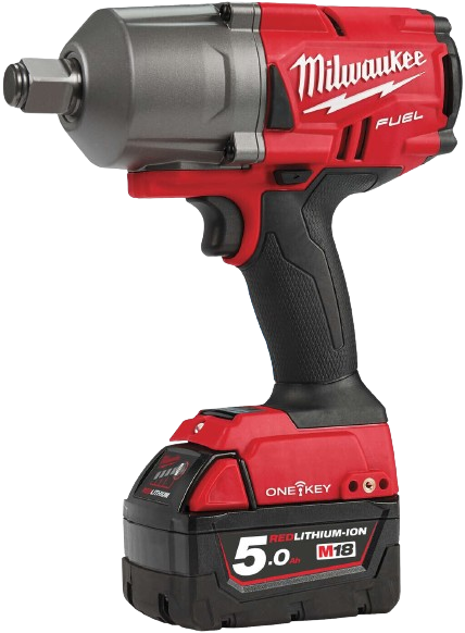 Schlagschrauber, 3/4", Akku 18 V, 5 Ah, 1.627 Nm, Milwaukee, M18 ONEFHIWF34-502X