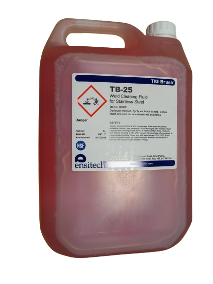 TIG-Brush, Reinigungsflüssigkeit TB-25/TM-25,  5 Liter