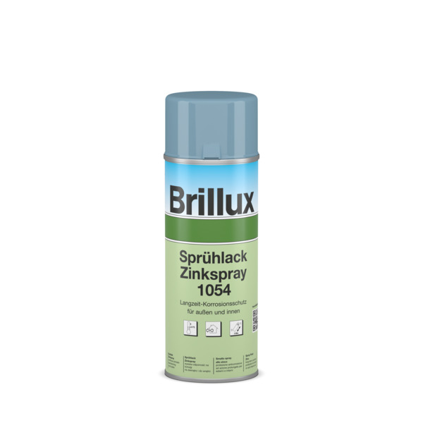 Sprühlack grau; 400 ml; schnell trocknend; Brillux Zinkspray 1054