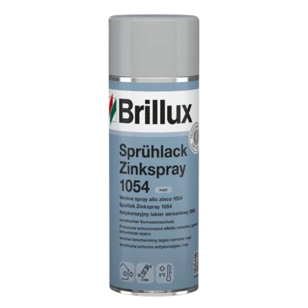 Sprühlack grau; 400 ml; schnell trocknend; Brillux Zinkspray 1054